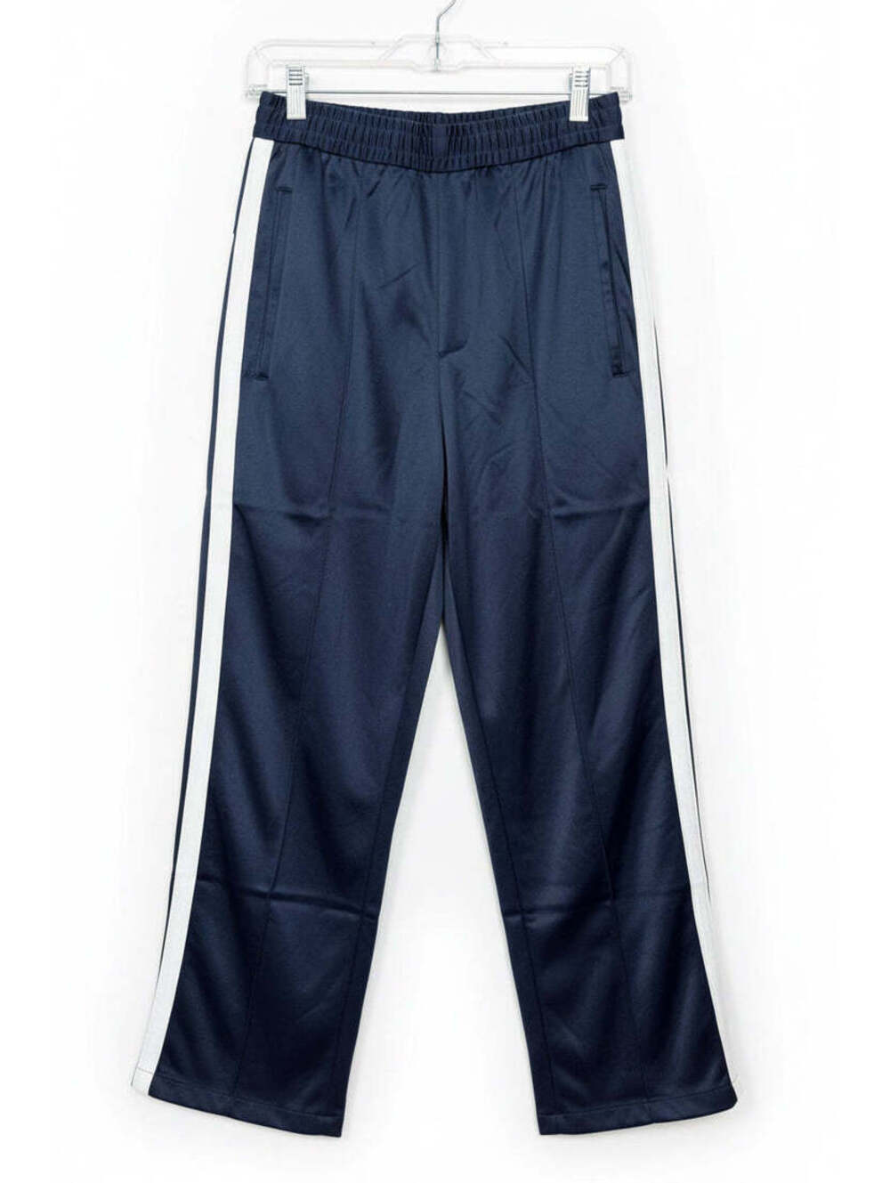 NWT Bershka Navy & White Stripe Track Pants